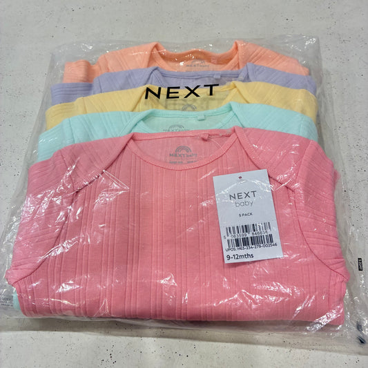 NEXT 5x Bright Onesies 9-12m
