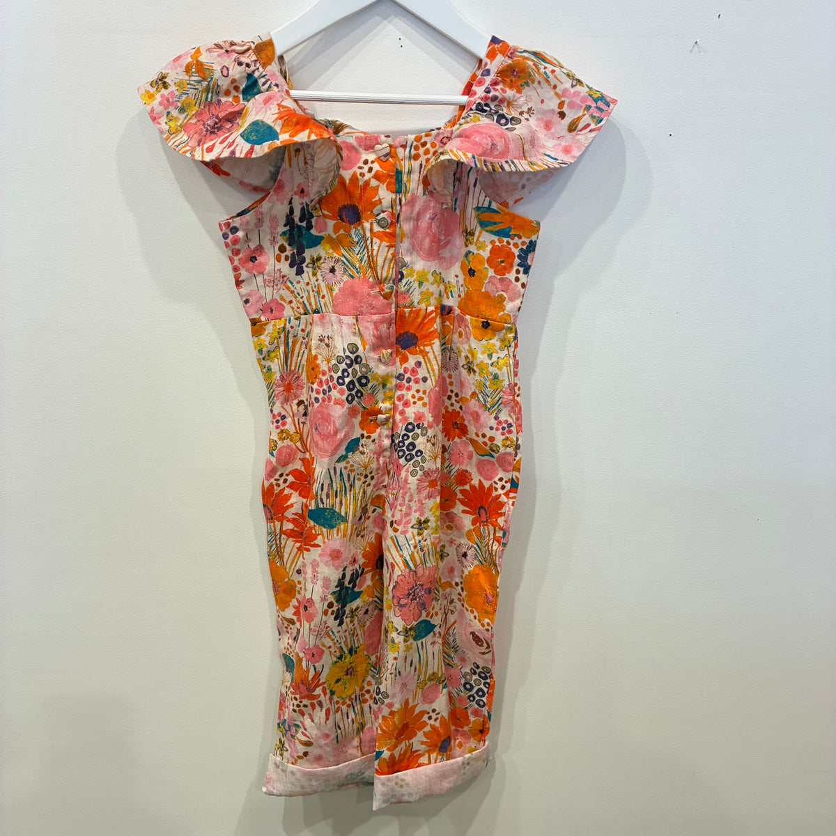 KIP + CO Floral Overalls, 5