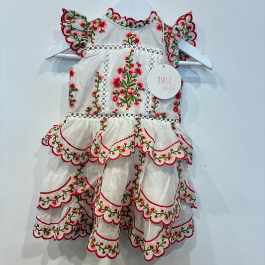 MARLO Floral Dress 6-12m