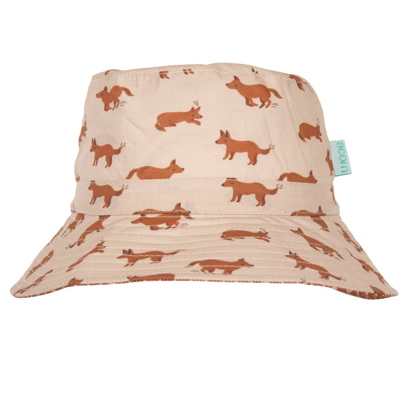 Red Dog Wide Brim Bucket Hat