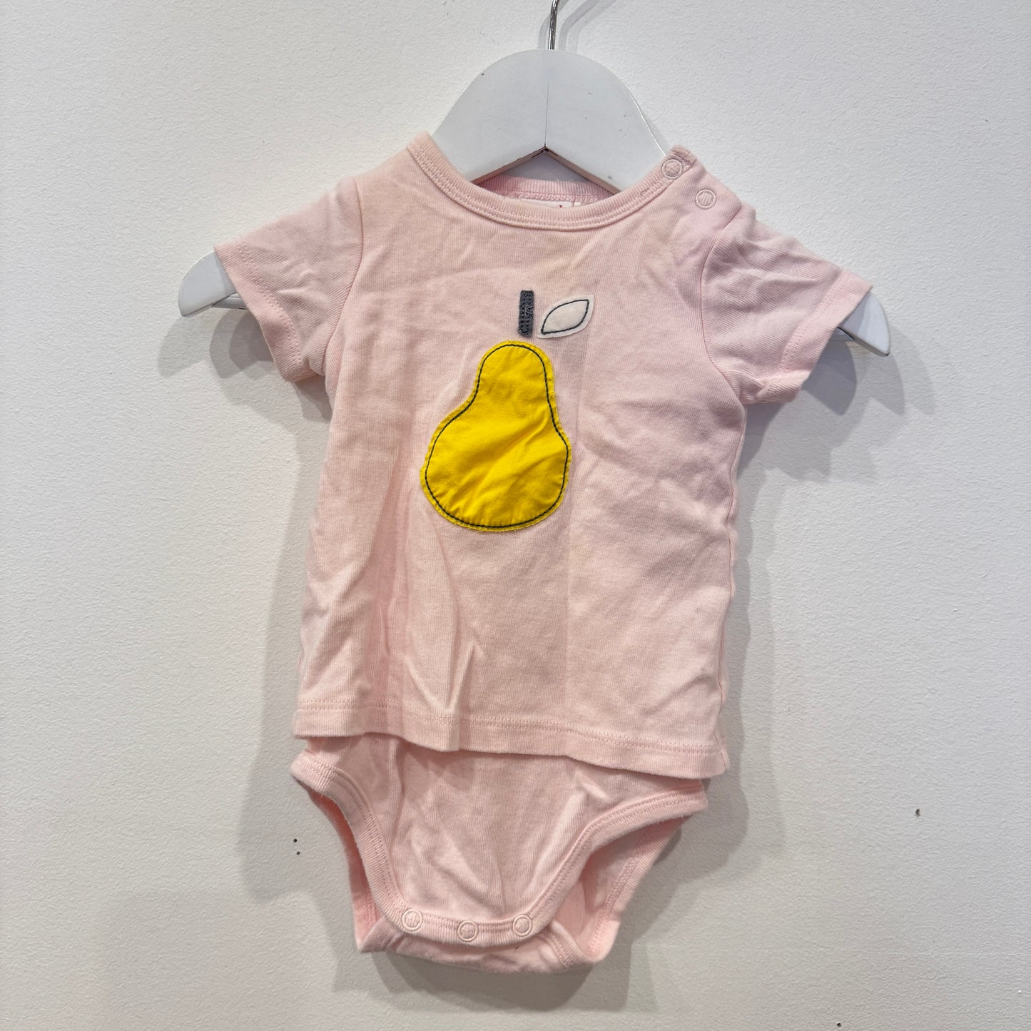 SEED Pear romper, 0-3m