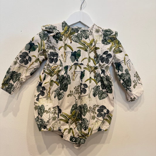 PHOENIX & FOX	Leafy Romper, size 2