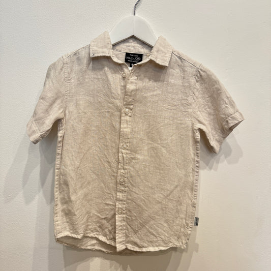MAC + ELLIE  Linen Shirt, 4y