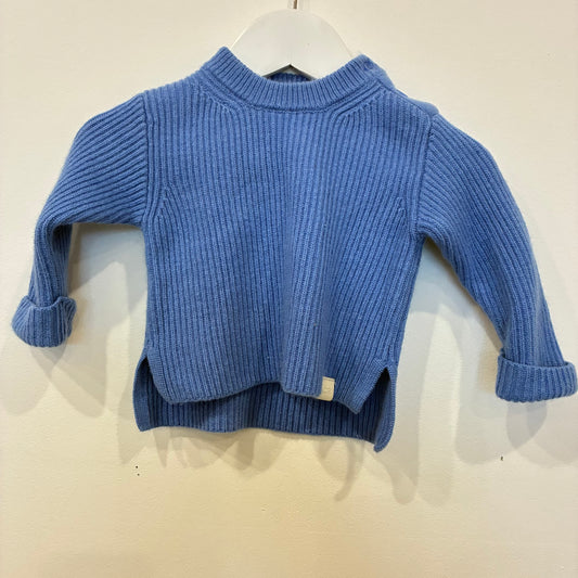 COUNTRY ROAD Blue Jumper, 3-6m
