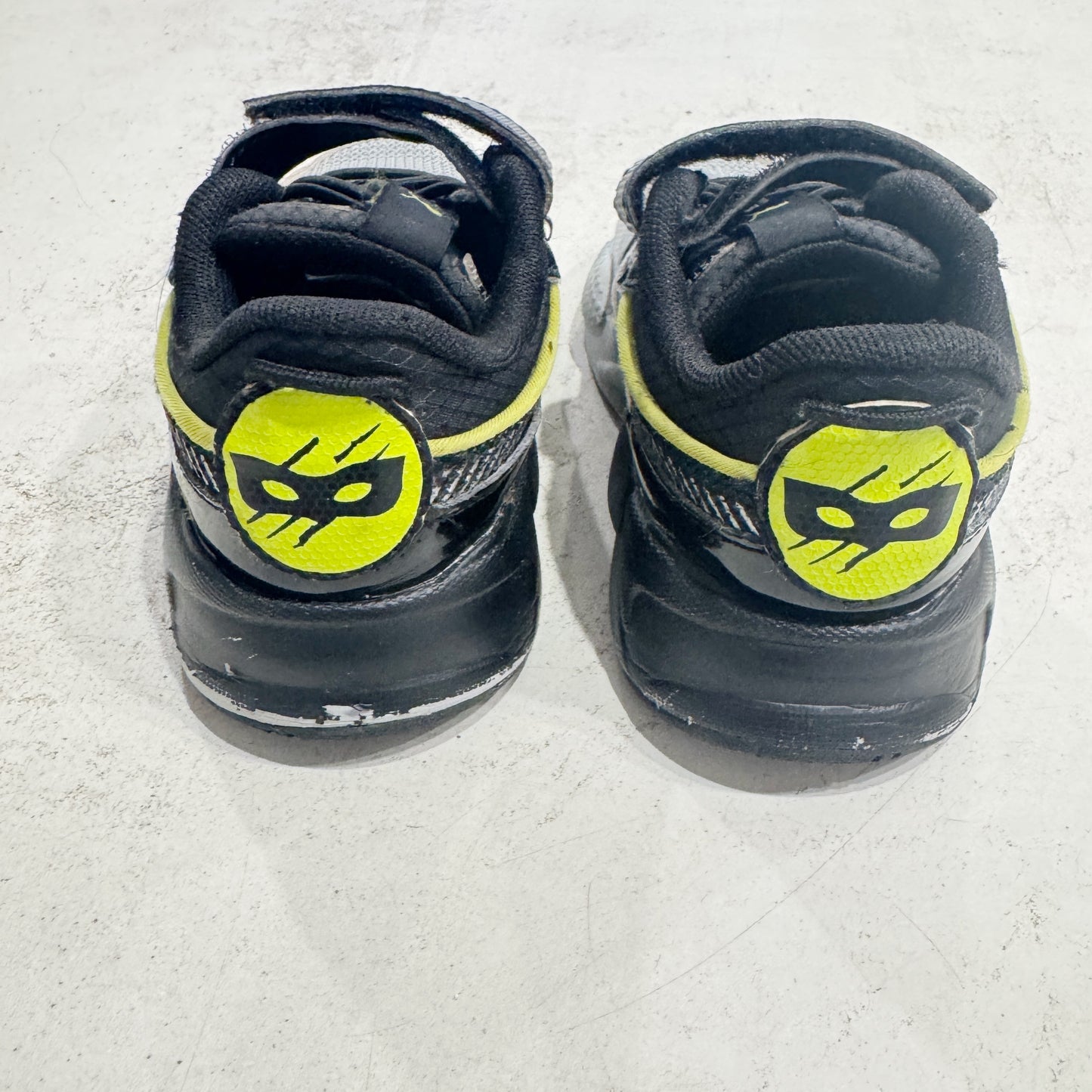 Puma Black and Grey Sneakers, Size EU23