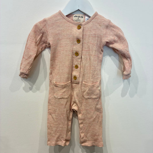 WILSON&FRENCHY Knit Onesie, 3-6m
