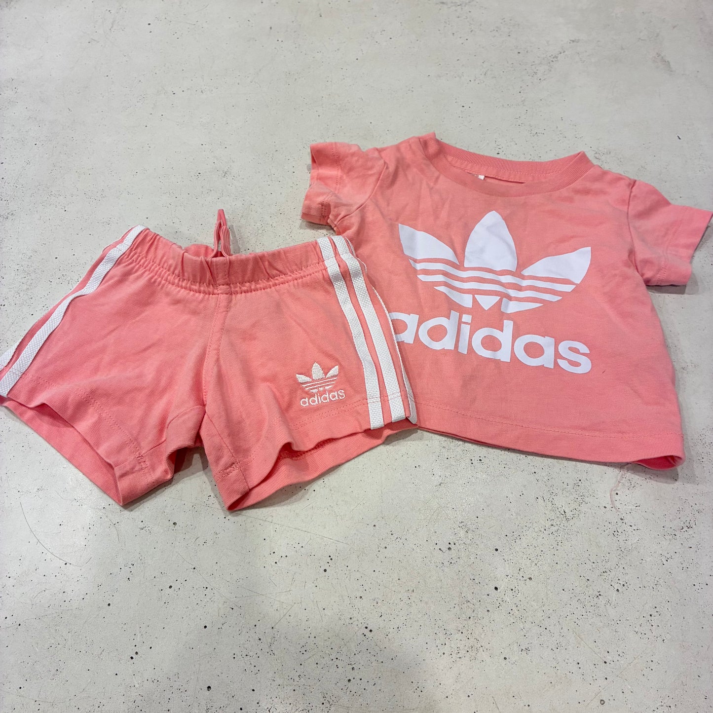ADIDAS Pink Set, 0-3m