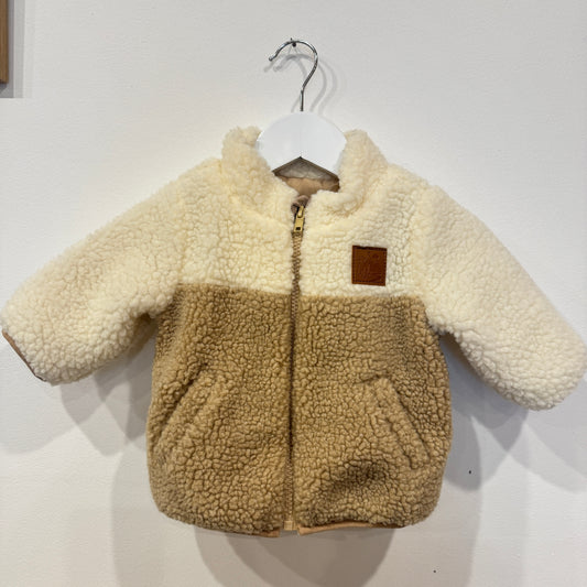 DAVID JONES Sherpa Jacket, 3-6m