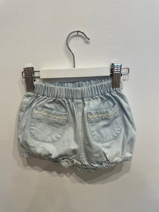 SEED Denim short, size 12-18m