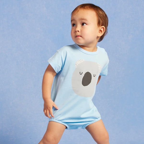 Koala Kids Bodysuit, Blue