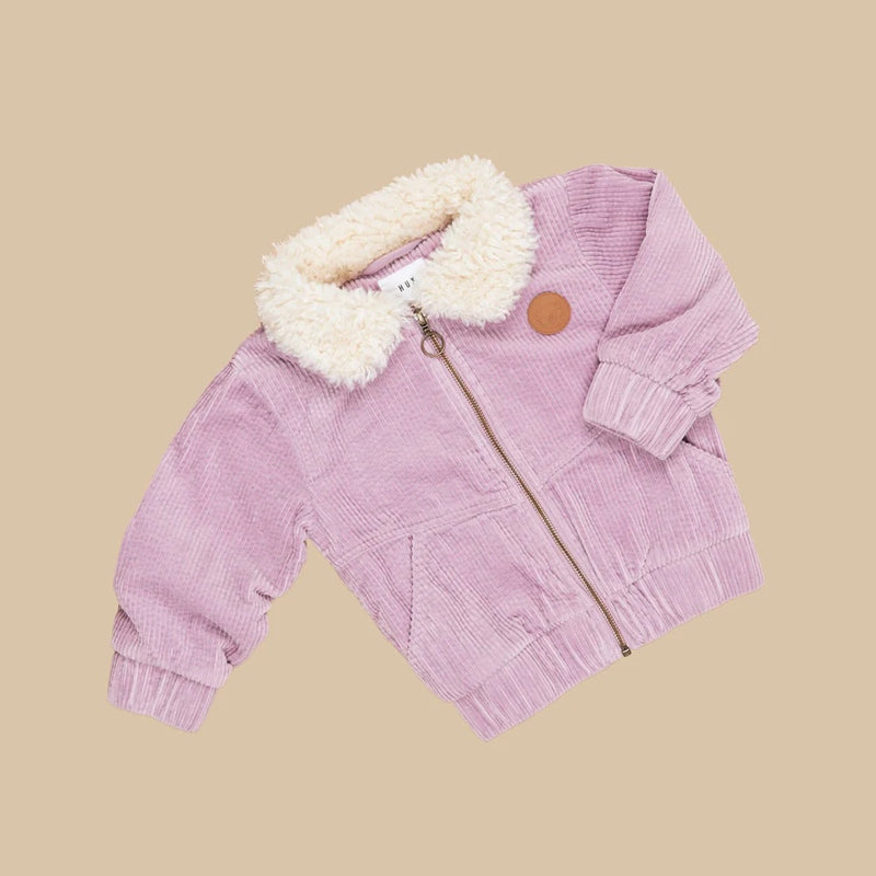 80's Cord Jacket, Orchid