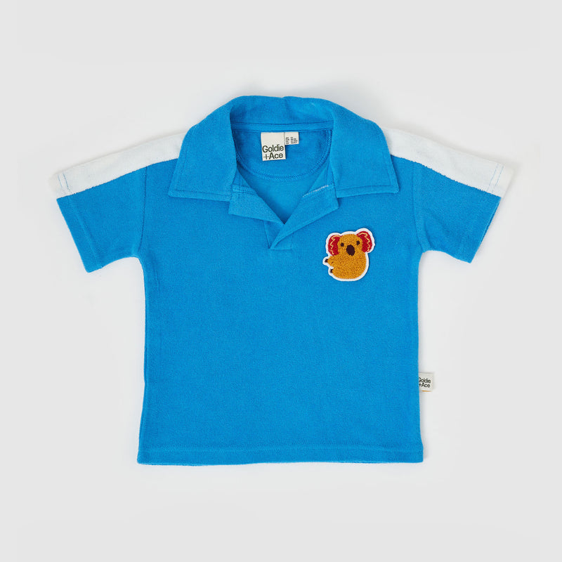 Koala Hug Towelling Polo