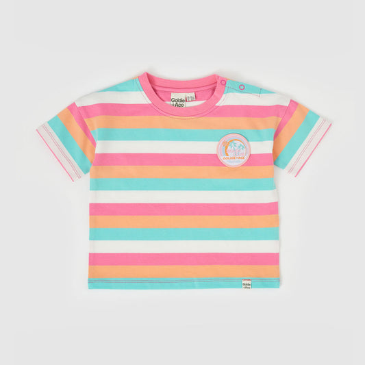 Beach Club Stripe T-Shirt