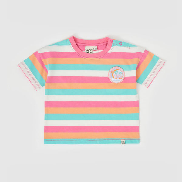 Beach Club Stripe T-Shirt