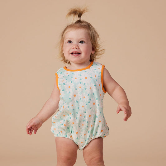 Daisy Delight Bubble Romper