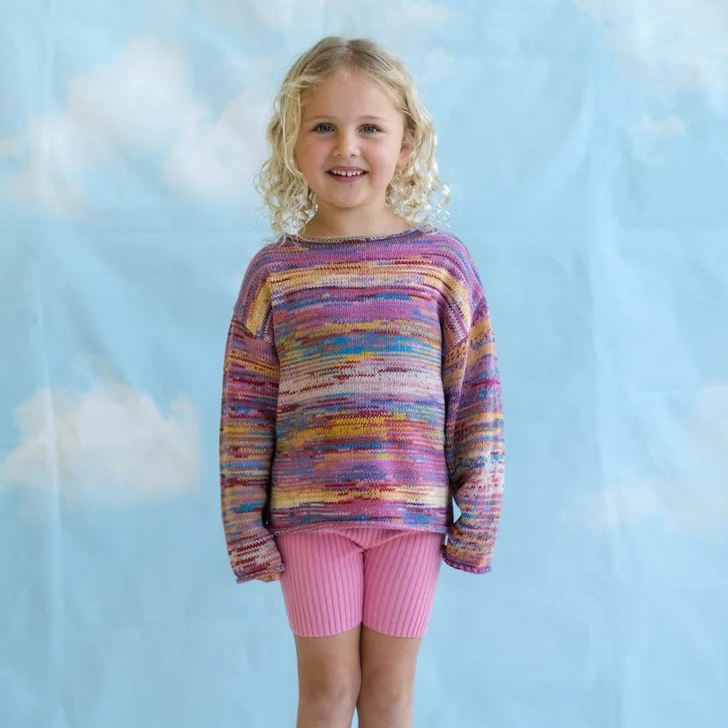 Knitted Pull Over, Rainbow