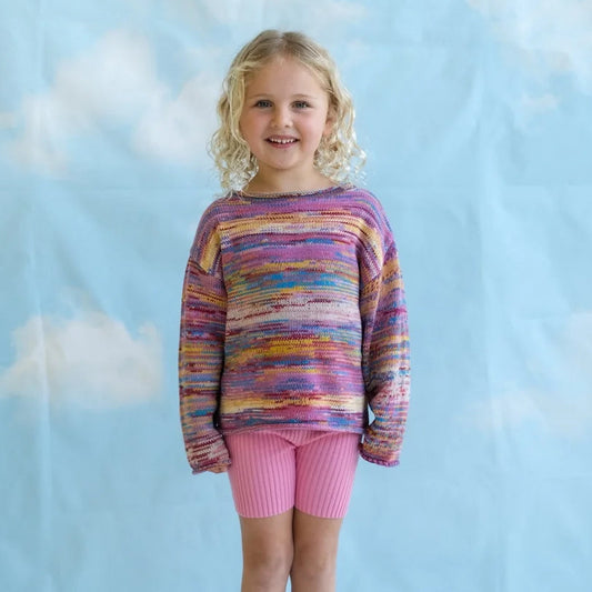 Knitted Pull Over, Rainbow