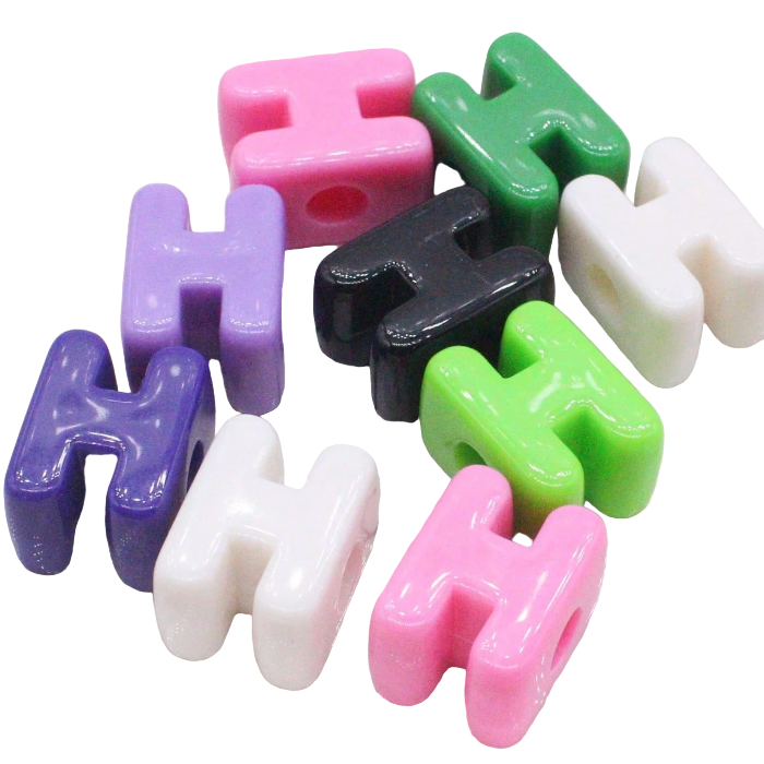 Chunky Letter Charms.