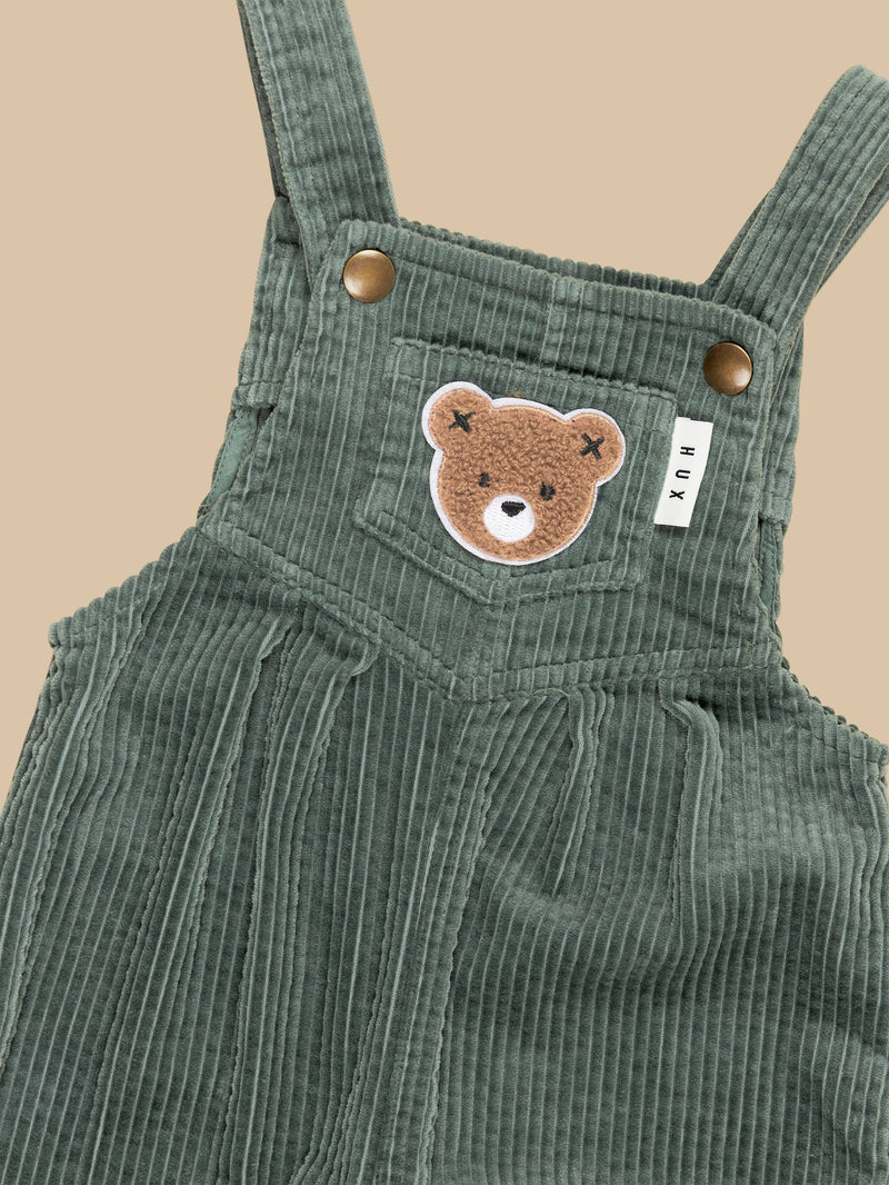 Cord Overalls, Spruce
