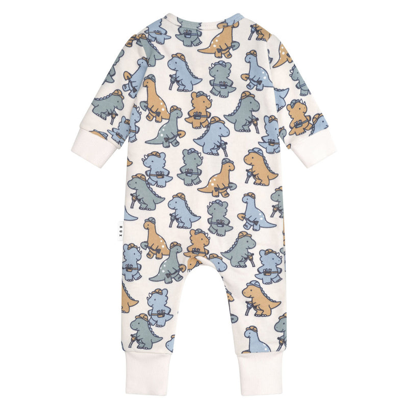 Construction Dinos Romper