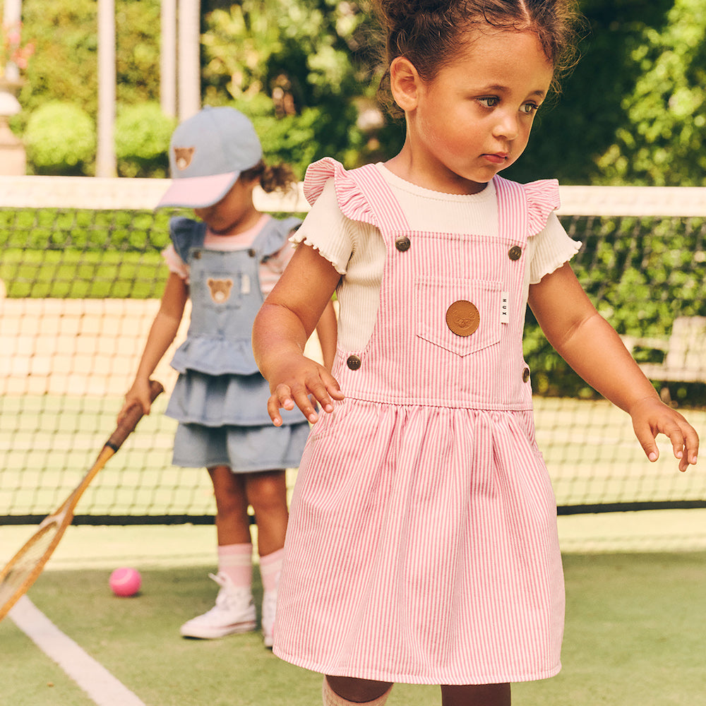 Candy Stripe Pinafore