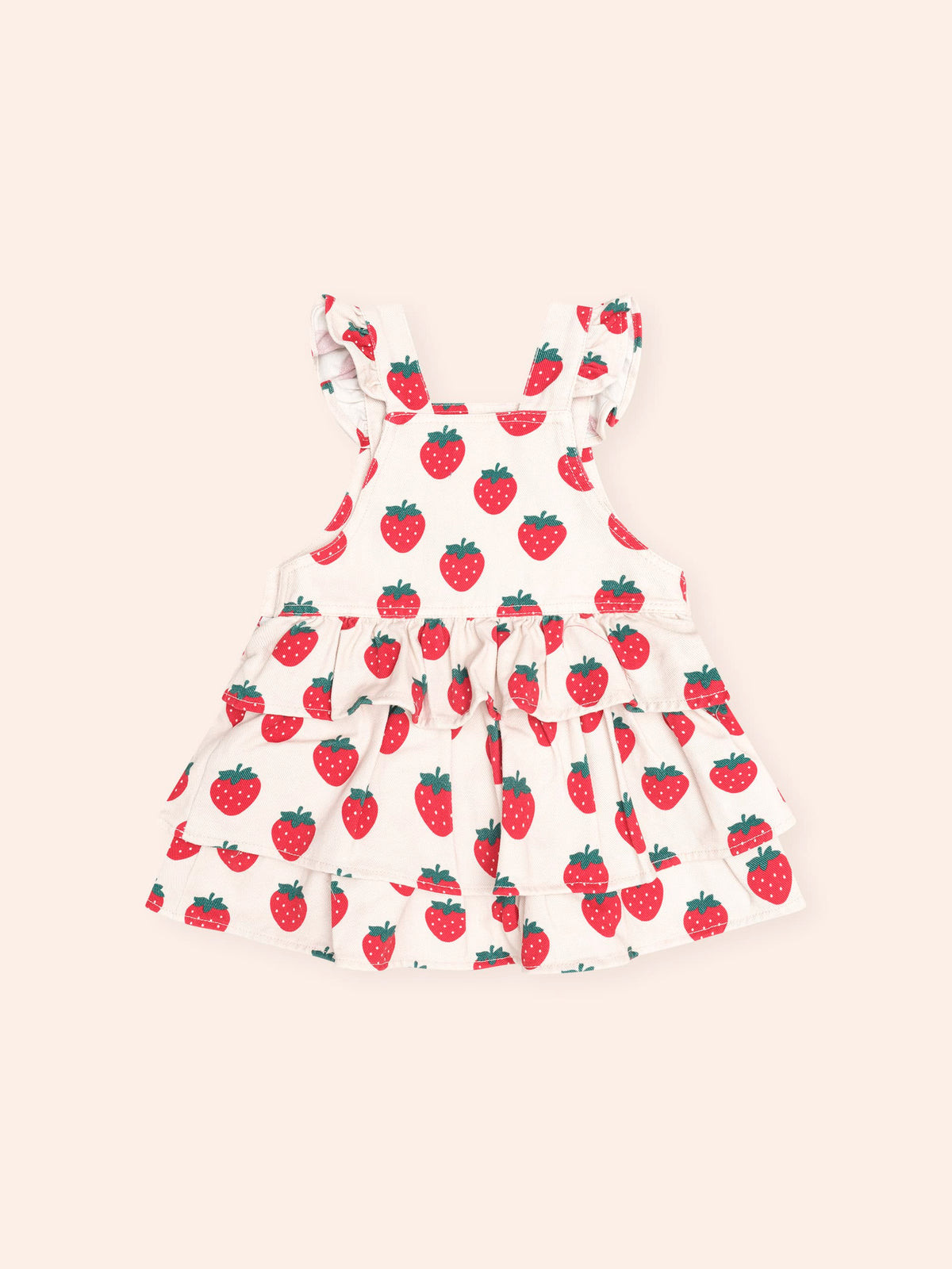Strawberry Tiered Pinafore