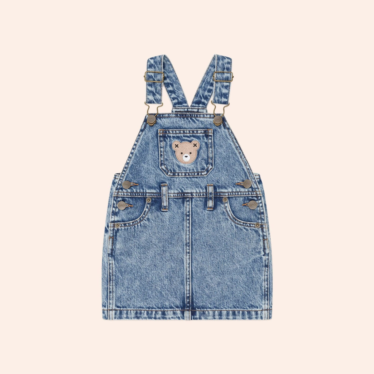 Dreamy Denim Skirt Pinafore