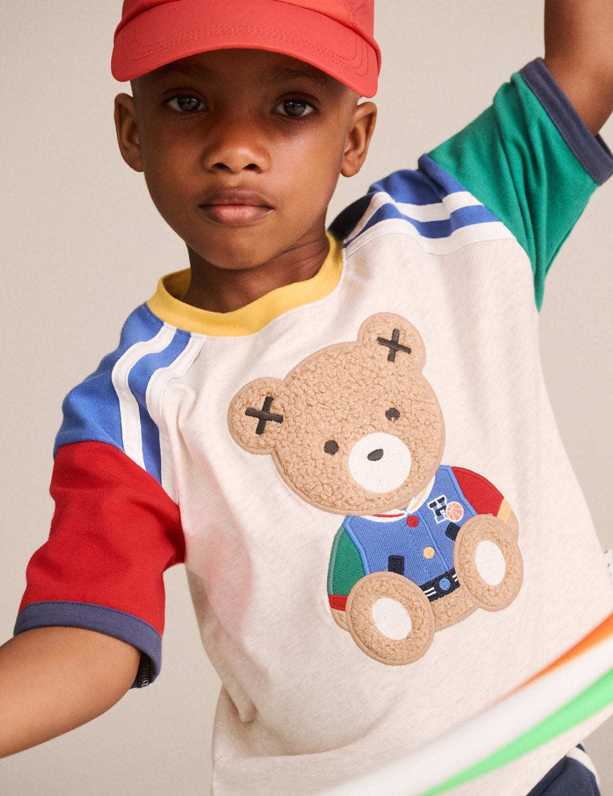 Sporty Colour Block Hue Tee