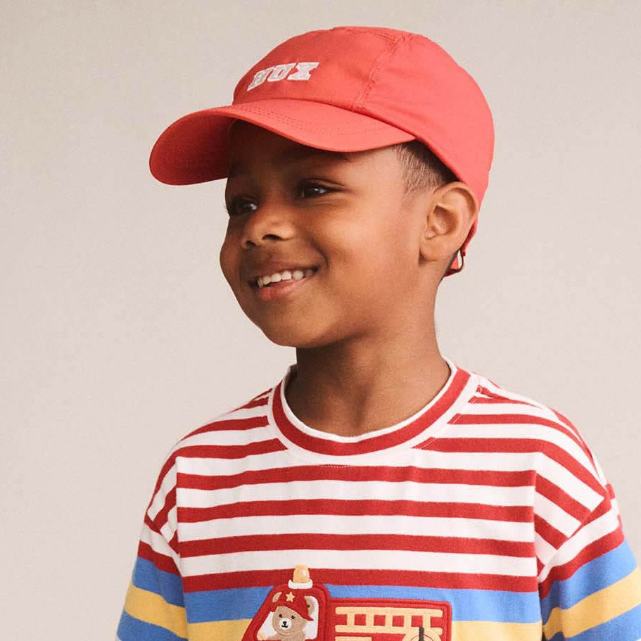 Racer Red Embroidered Hat