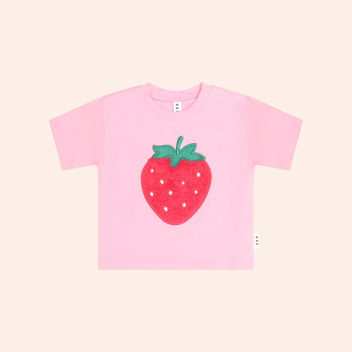 Furry Strawberry Slouchy Tee