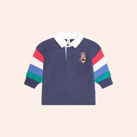 Nautical Hux Spliced Fleece Polo