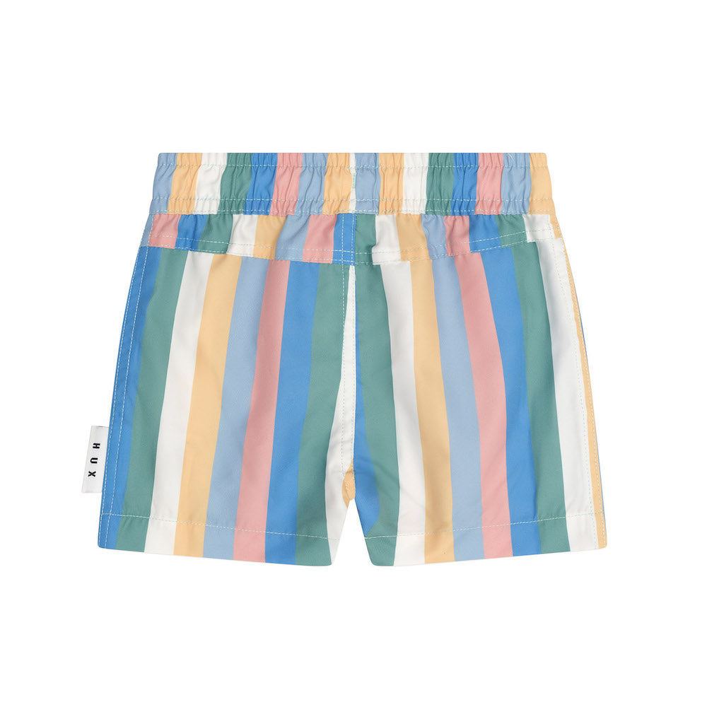 Vintage Stripe Swim Short