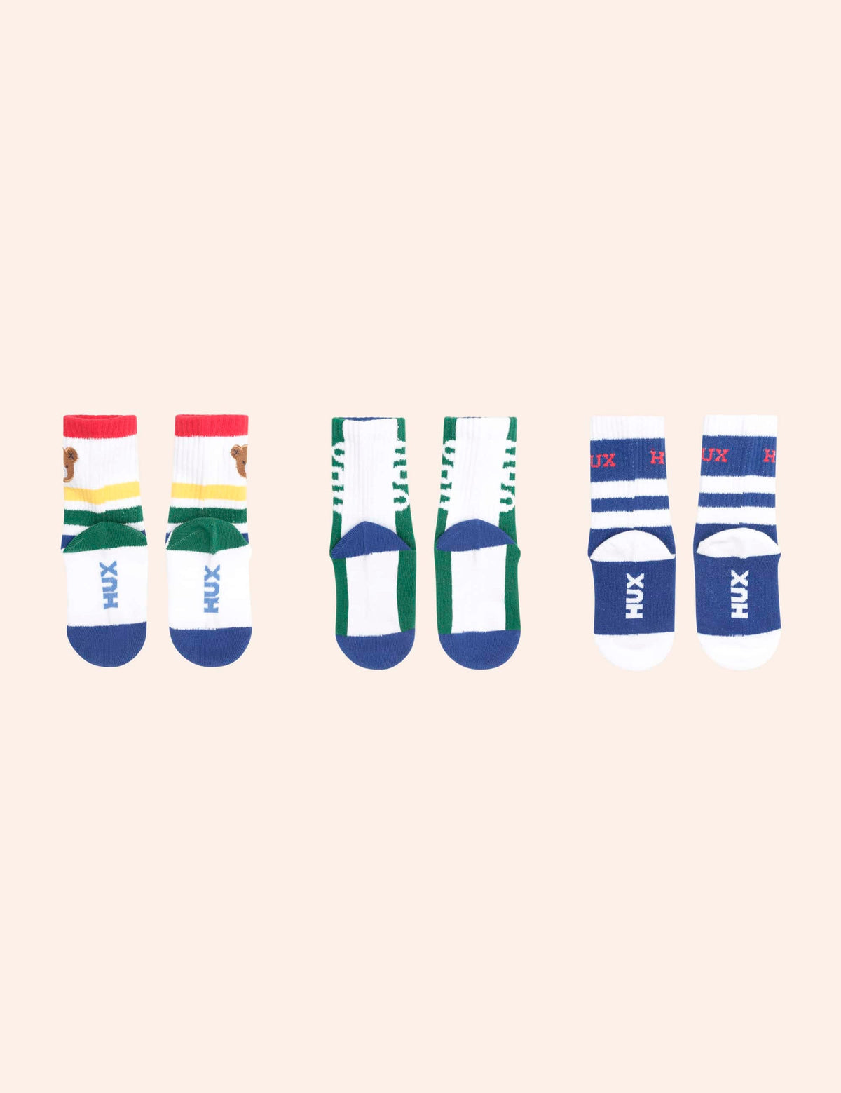 3pk Boys Sports Socks