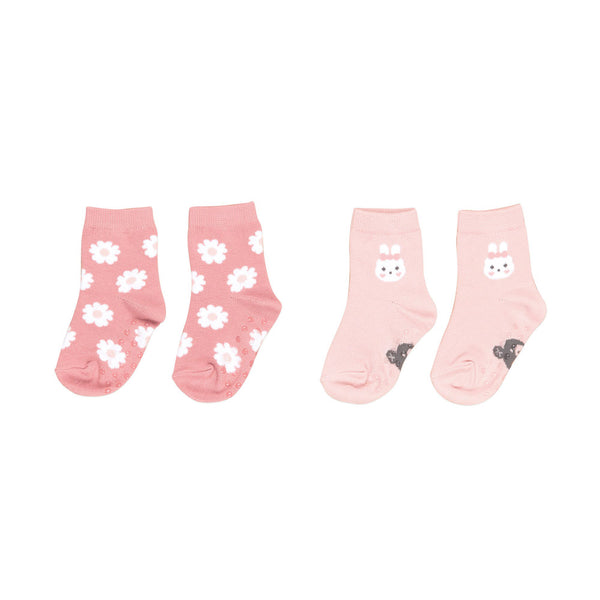 Bunny Flower Socks