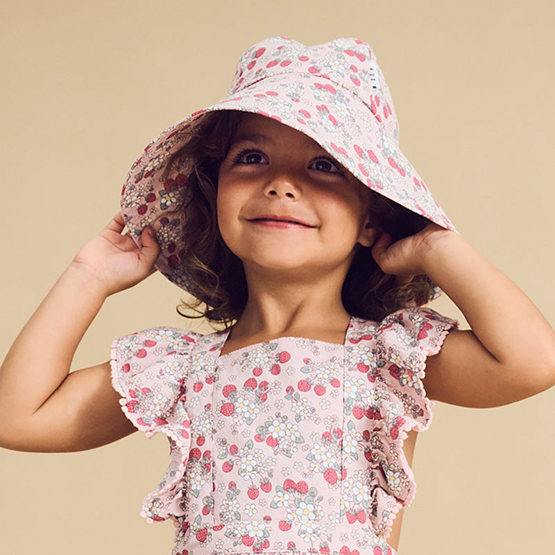 Vintage Strawberry Sun Hat