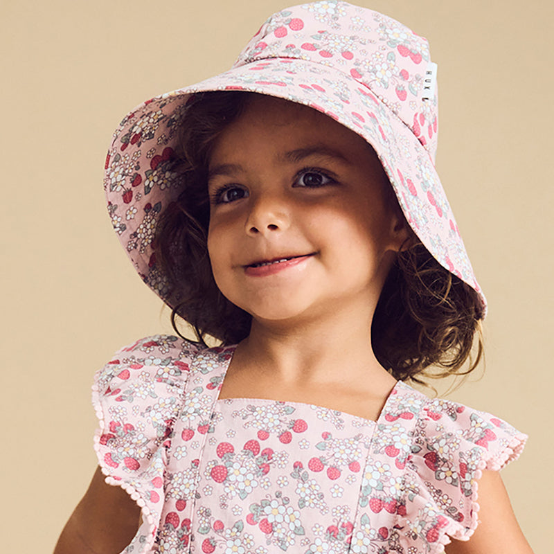 Vintage Strawberry Sun Hat