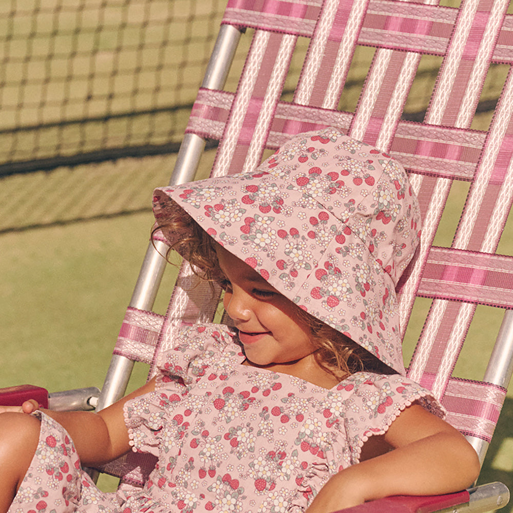 Vintage Strawberry Sun Hat