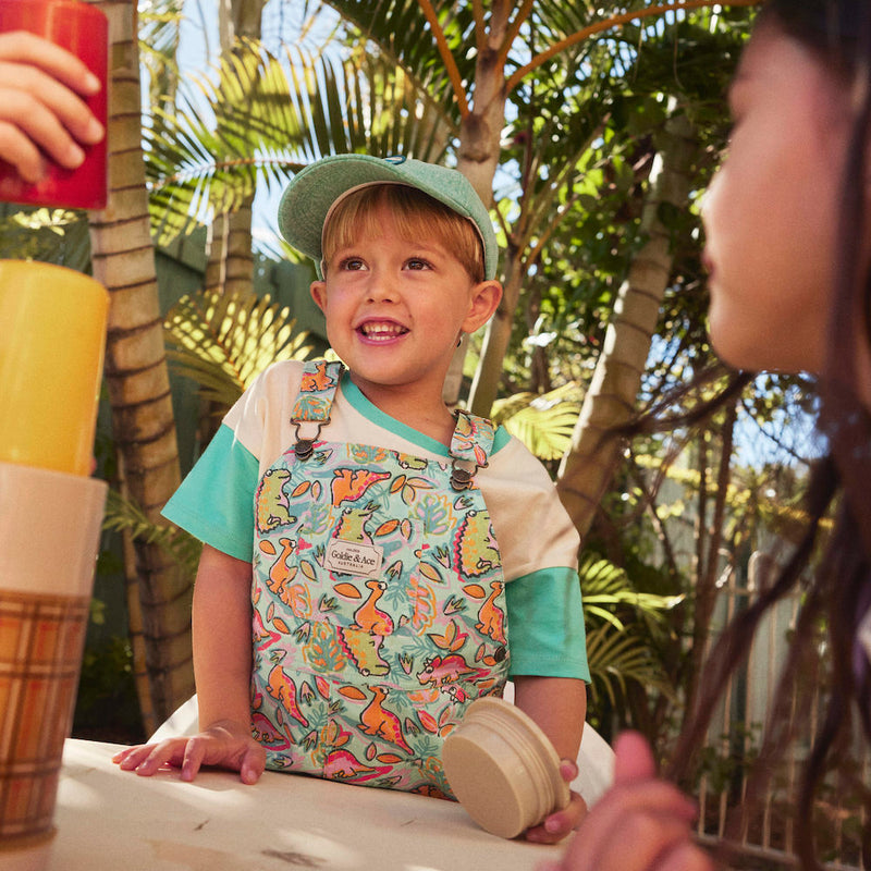 Burton Denim Overalls, Dino Jungle