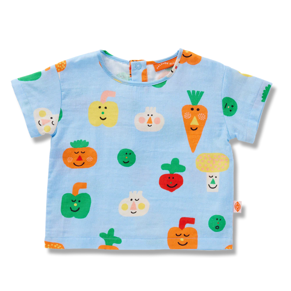 Teeny Tiny Veg Woven T-Shirt
