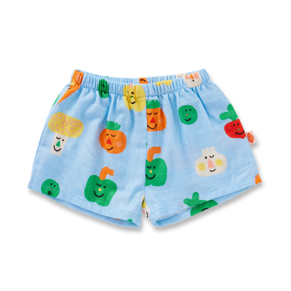 Teeny Tiny Veg Woven Shorts