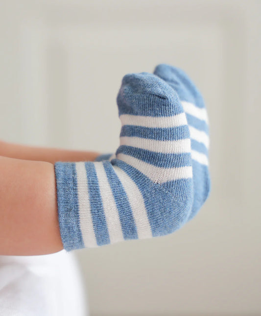 Blue Stripe Socks