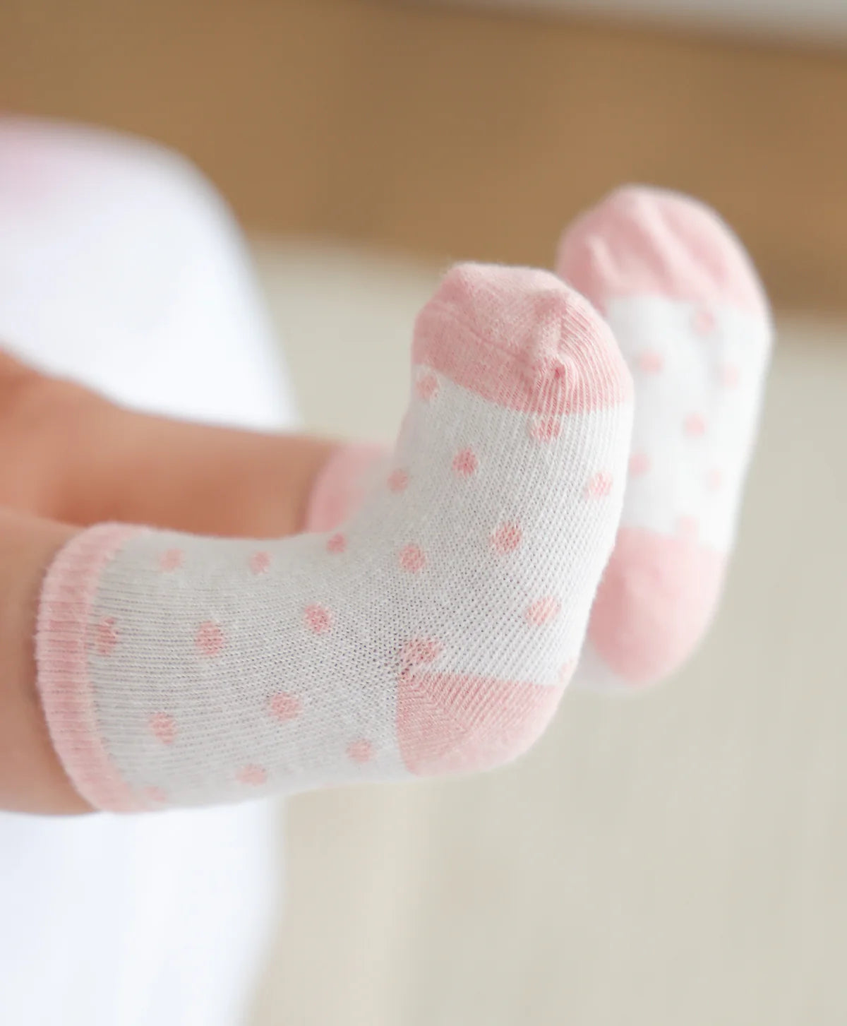 Pink Spot Socks