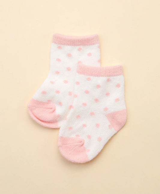 Pink Spot Socks