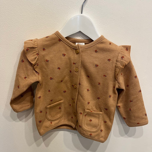 NEXT Floral Cardigan, size 6-9m