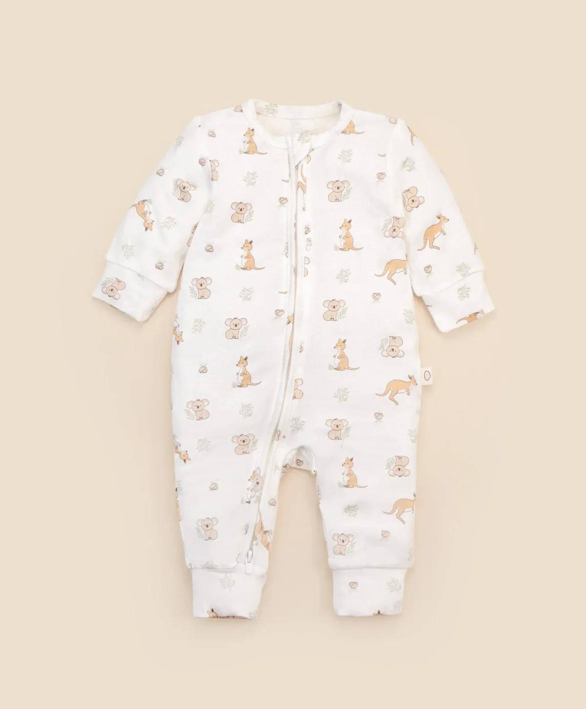 Bamboo Growsuit, Kangaroo and Koala