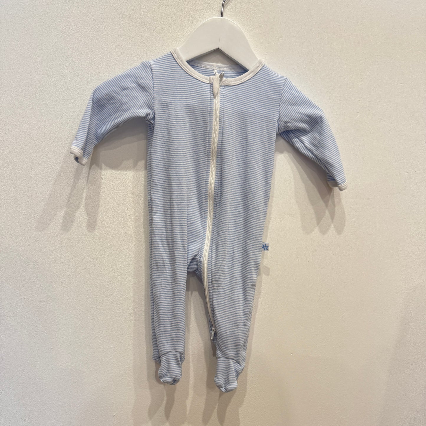 MARQUISE Blue Stripe Onesie, 0-3m