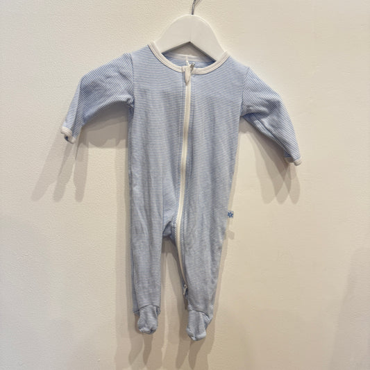 MARQUISE Blue Stripe Onesie, 0-3m