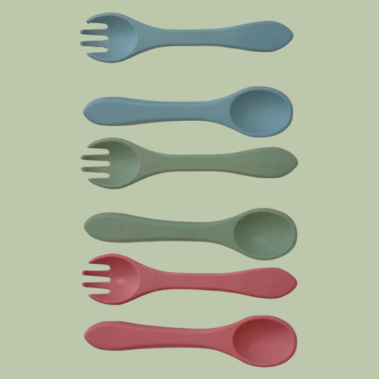 Silicone Toddler Cutlery