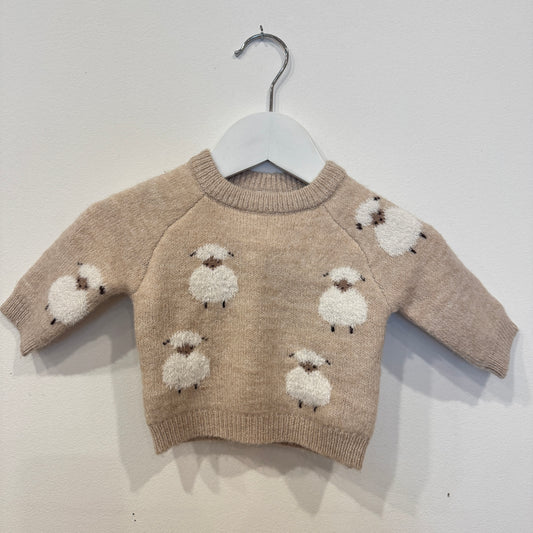 BABY BERRY Sheep Jumper, NB