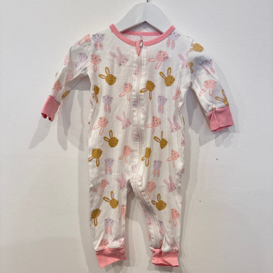 MARQUISE Bunny Onesie, 6-12m